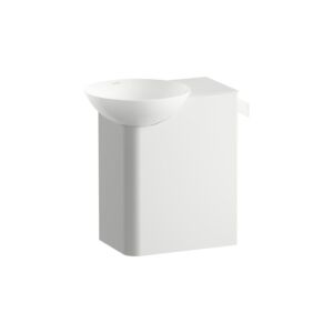 Laufen INSERT Waschplatz H585IN40001111 485x317x470 mm, Ablage rechts, mit einem Hahnloch, ohne Überlauf, weiß