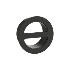 Laufen Überlaufrosette H590LA24500001 schwarz matt