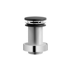 Valve de vidange Laufen H591LA27160001 63x63 mm, non obturable, noir mat