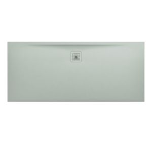 LAUFEN Pro shower H2139560770001 H2139560770001 Marbond drain long side light gray