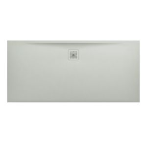 LAUFEN Pro shower H2139570770001 H2139570770001 Marbond drain long side light gray