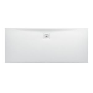 LAUFEN Pro Duschwanne H2149580000001 Marbond Ablauf lange Seite weiss