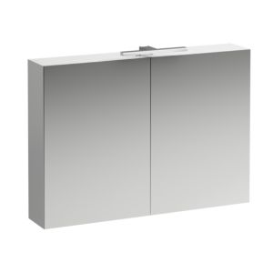 Laufen Base LED-Spiegelschrank H4028521102611 100x70x18,5cm, Weiß Glänzend