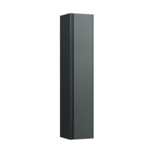 LAUFEN BASE for INO cabinet H4030341102661 35x16.5cm, 2000 door, hinge on the right, handle aluminum black, traffic gray