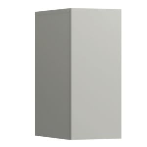 Laufen Kartell Seitenschrank 4082720336411 70x30x48,5cm, Tür rechts, kieselgrau