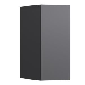 Laufen Kartell Seitenschrank 4082720336421 70x30x48,5cm, Tür rechts, schiefergrau