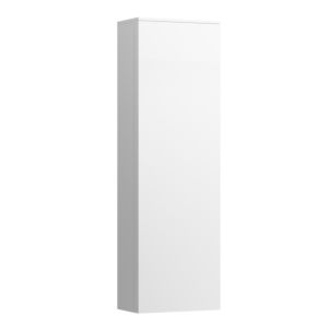 Laufen Kartell Hochschrank 130x40x27cm, Tür links, weiß matt