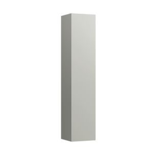 LAUFEN Kartell side H4082870336411 165x35x33.5cm, left hinge, pebble gray