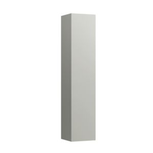 LAUFEN Kartell side H4082880336411 165x35x33.5cm, hinge on the right, pebble gray
