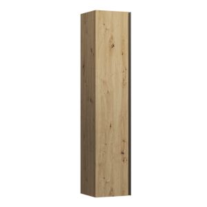 Laufen Meda armoire haute H4216510112671 35,3x165x33,5cm, 1 porte, charnière à gauche, chêne sauvage