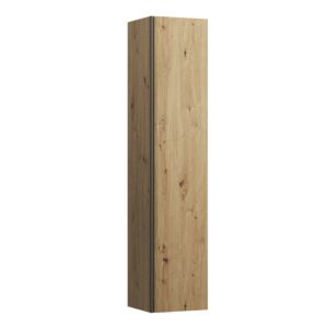 Laufen Meda armoire haute H4216520112671 35,3x165x33,5cm, 1 porte, charnière à droite, chêne sauvage