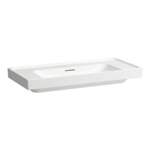 Laufen Meda washbasin H8101190001091 100x46cm, built-under, with overflow, without tap hole, white