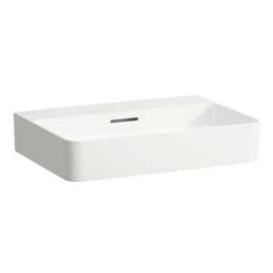 LAUFEN VAL washbasin 8102834001091, 60x42cm, LCC, without tap hole, with overflow, sapphire ceramic