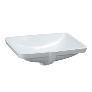 LAUFEN match0 Pro S washbasin 8119614001091 49 x 36 cm, with overflow, without tap hole