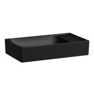 Laufen Meda Waschtisch-Schale H8121137161121 60x35cm, ohne Überlauf, ohne HL, schwarz matt