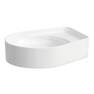 LAUFEN VAL vasque 8122810001121 50x40cm, sans trou pour robinet ni trop-plein, céramique saphir