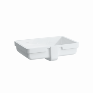 Laufen Living City Einbauwaschtisch 8124310001551 54,5 x 36 cm, weiß, ohne Hahnloch, glasiert