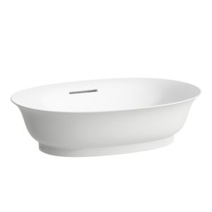 LAUFEN La nouvelle vasque classique H8128534001091 55x38cm, sans trou pour robinet, avec trop-plein, LCC