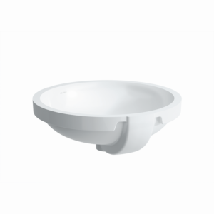 Laufen Pro B Einbau-Waschtisch 8189620001091 42x42cm, weiß, ohne Hahnloch, mit Überlauf