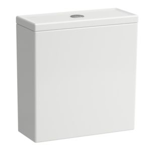 Laufen The new classic cistern H8288517579711 WA rear center, matt white