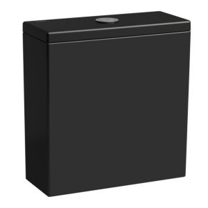 Laufen Kartell cistern H8293310209711 black glossy, WA rear center