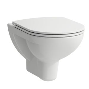 LAUFEN Pro packs wall H8669510000001 WC H8669510000001 avec abattant WC, blanc, sans bride, 36x53cm