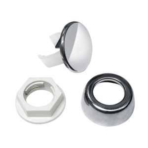 LAUFEN Abdeckkappe H8910510000001 und Kontermutter, für Füllventil, Wasseranschluß seitlich