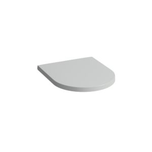 Laufen Kartell toilet seat H8913327590001 matt gray, with removable cover, round inside