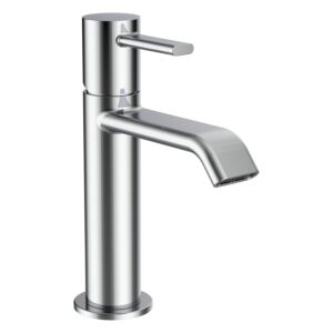 Robinet de lavabo Laufen MEDA HF506604100000 , bec fixe 110 mm, sans bonde, chromé