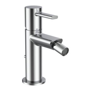Robinet de bidet Laufen MEDA HF506610100000 , bec fixe 95 mm, avec vanne de vidange, chromé