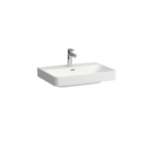 Laufen PRO X washbasin H8108647571091 65x46.5cm, without tap hole, with overflow, matt white