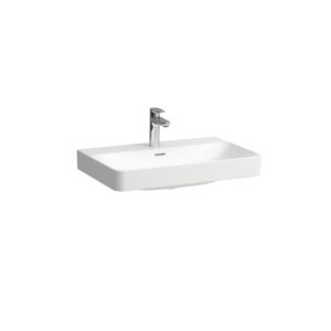 Laufen PRO X Waschtisch H8108650001041 70x46,5cm, Hahnloch, mit Überlauf, weiß