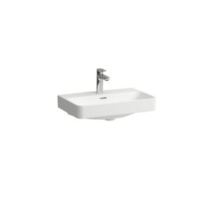 Laufen PRO X Waschtisch H8188637571041 55x46,5cm, Hahnloch, mit Überlauf, weiß matt