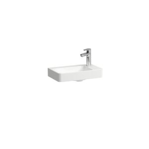 Laufen PRO X hand basin H8158647571121 48x28cm, with tap hole on the right, without tap hole, without overflow, matt white