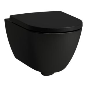 Pack WC Laufen PROx + Abattant H8668607160001 540x360 345 mm, Noir mat