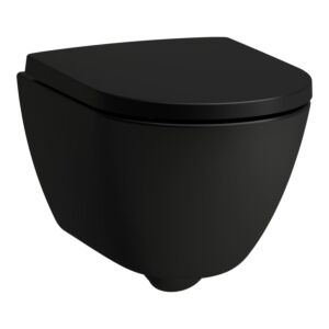 Laufen PRO X Komplettset Wand-WC H8668637160001 schwarz matt