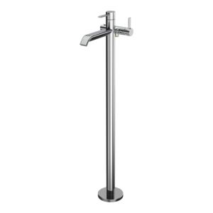 Laufen MEDA pedestal bath mixer HF506681100040 , projection 200 mm, without hose/shower, chrome