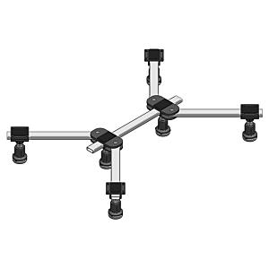 mabo Sanitec receveur de douche 101335 pour receveurs de douche de 800 x 800 à 1200 x 1200 mm