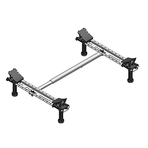 mabo Sanitec Badewannenfuß 101380 für Stahl bis 1800 x 800 mm ab 2,3 mm Materialstärke