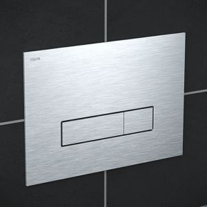 MEPA Orbit Betätigungsplatte 421829 Steel, für teileingelassene Montage