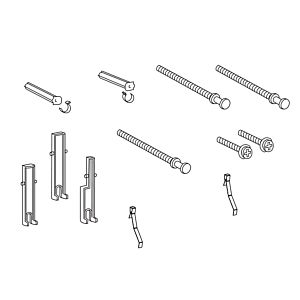 Kit de réparation Mepa pour plaque d&#39;actionnement ondulée 590776 type A11-A12-A21 - E11-E21