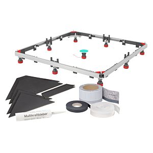 MEPA Duschwannen-Set Montagerahmen SF RE 3S+ 182126, für Acrylbadewannen