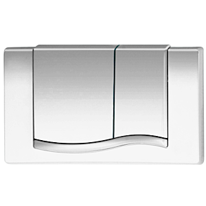 Mepa MEPAwave plaque de déclenchement 420506 chrome brillant, pour réservoir encastré A21/E21, 801 quantités