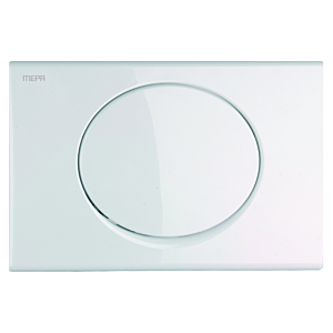 MEPAellipse Betätigungsplatte 420701 Start/Stopp, weiß, für A21/E21