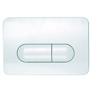 Mepa MEPAspace plaque de déclenchement 420851 pour réservoir à encastrer B21, blanc , 801 quantités