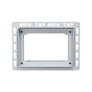 Mepa Einbaurahmen Typ II 421903 weiss