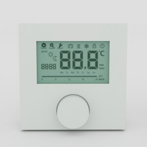 Möhlenhoff Alpha-Regler direct 230V St., RD 20203-11N4 230 V Triac Standard 230 V: Heizen, feste Absenkdifferenz, Absenkeingang, für Stellantriebe mit Wirksinn NC