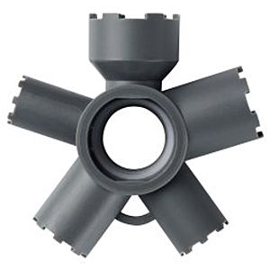 Neoperl Cache Universal-Schlüssel 01455094 dunkelgrau, M 22, M 24, M 28, Cache TT/TJ/JR/STD/TF