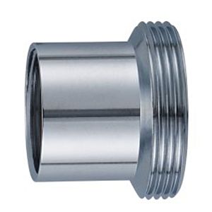 Neoperl Reduziernippel 50506494 Messing verchromt, M 16x1 IGxM 22x1 AG