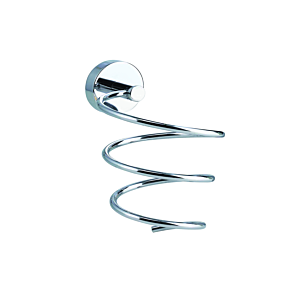 nwb Föhnhalter Pro 020 P02440 chrom, mit Befestigungstechnik zum Kleben